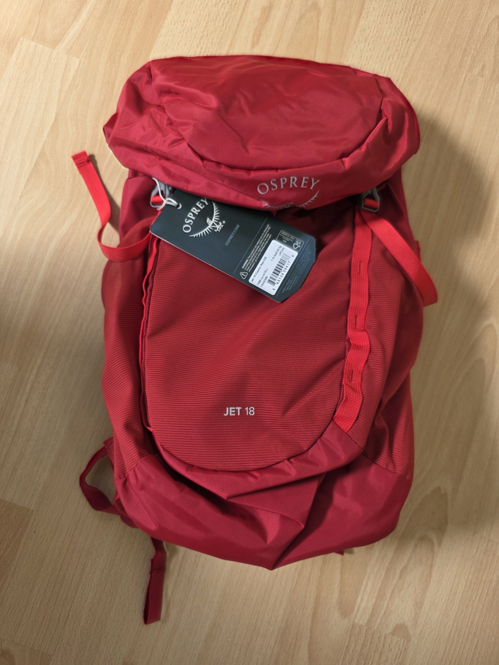 OSPREY Jet 18 Backpack in Red